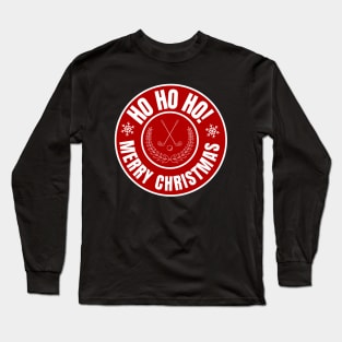 Christmas Golf Long Sleeve T-Shirt